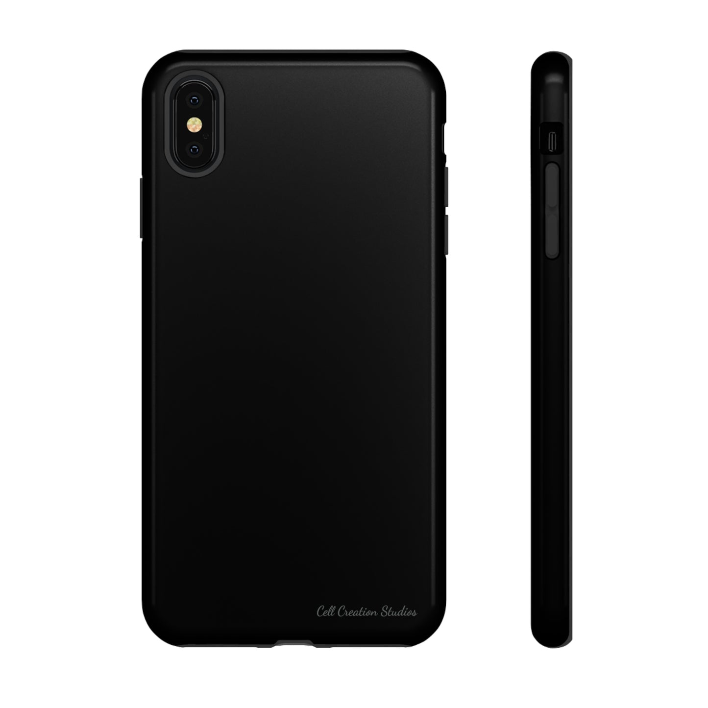 "Stealth Black Defender" -Tough iPhone Cases