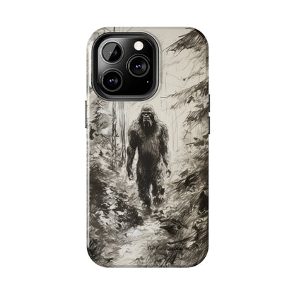 "Bigfoot in the Wilderness" Cell Phone Case – Encounter Bigfoot's Mystery -Tough Phone Cases