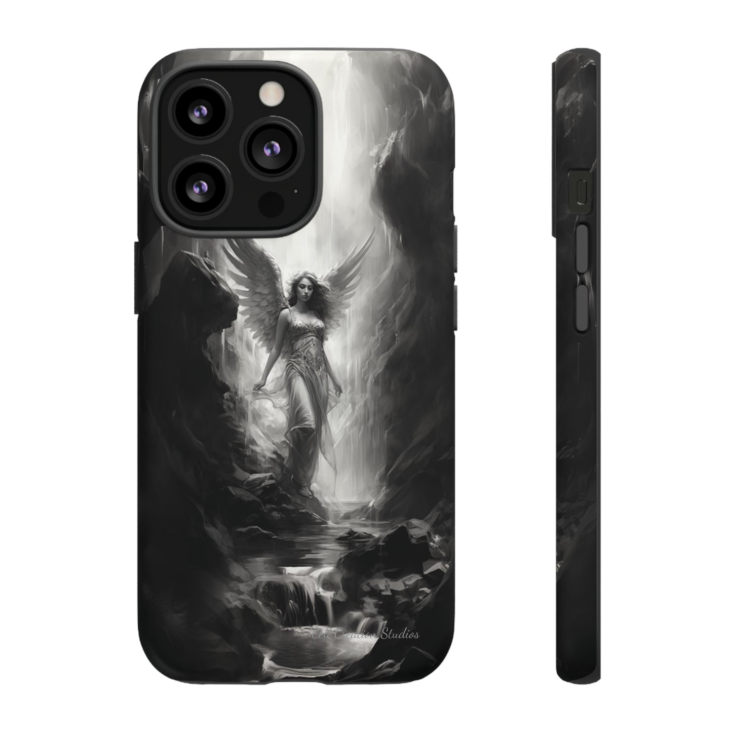 "Seraphic Streams" Angelic Ravine Phone Case -Tough Cases