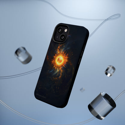 Introducing the "Celestial Sun and Stars" Cell Phone Case – Carry the Cosmos with You -MagSafe Tough Cases