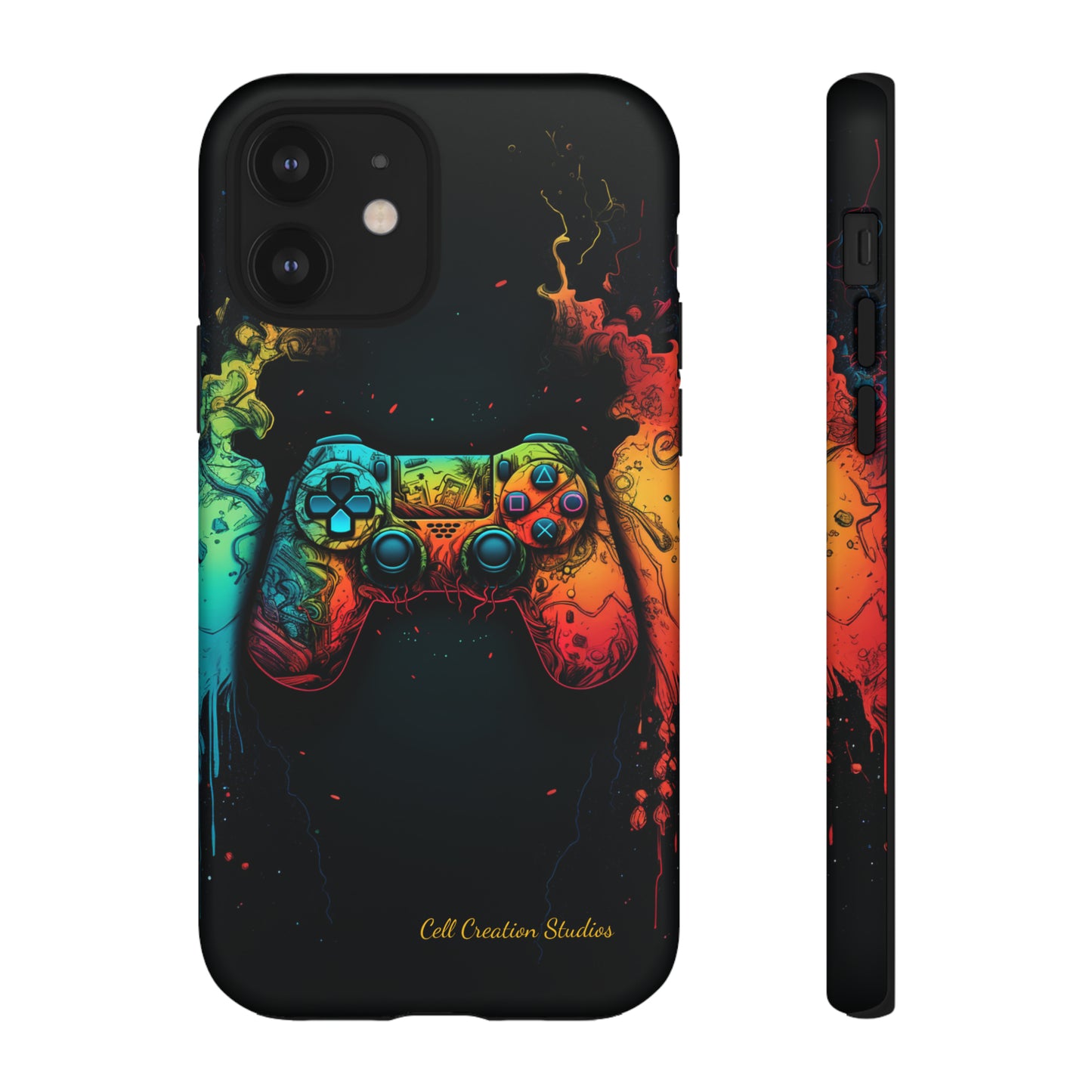 "ColorBlast Gaming" -Tough iPhone Cases