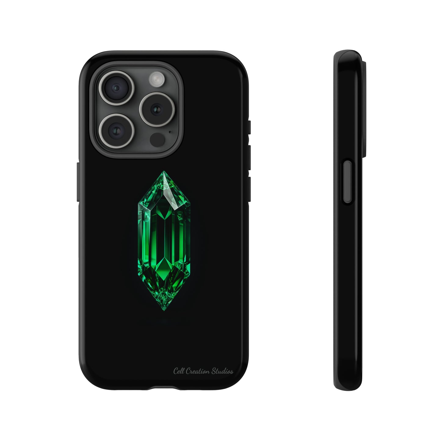 "Emerald Elegance" Phone Case -Tough Cases