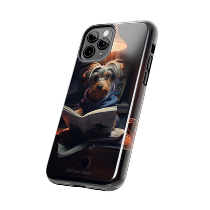 Introducing the "Canine Chronicle" Cell Phone Case – Where Tail-Wagging Tales Unfold! -Tough Phone Cases