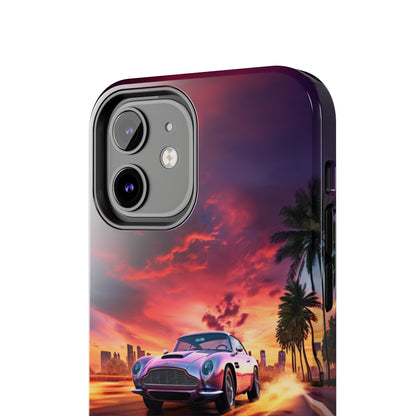 "Silver Aston Martin Racing" -Tough iPhone Cases