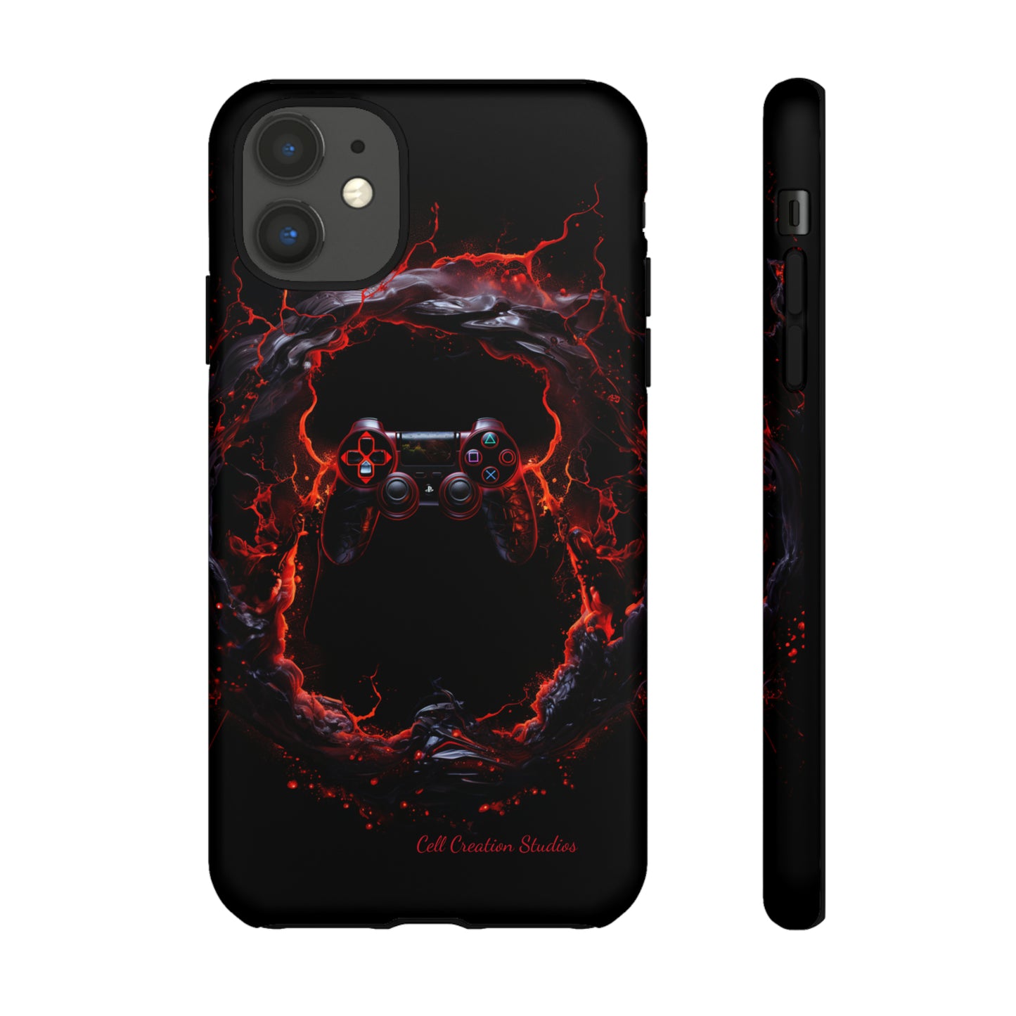 "InfernoGamer Plasma Burst" -Tough iPhone Cases