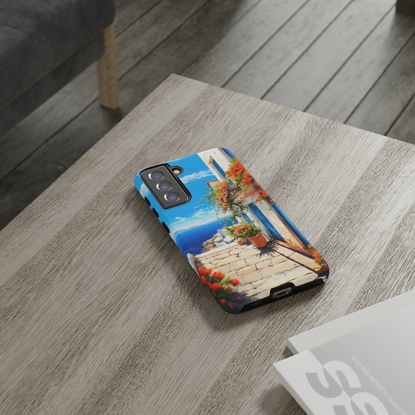 "Mediterranean Bliss Horizon" -Tough Samsung Phone Cases