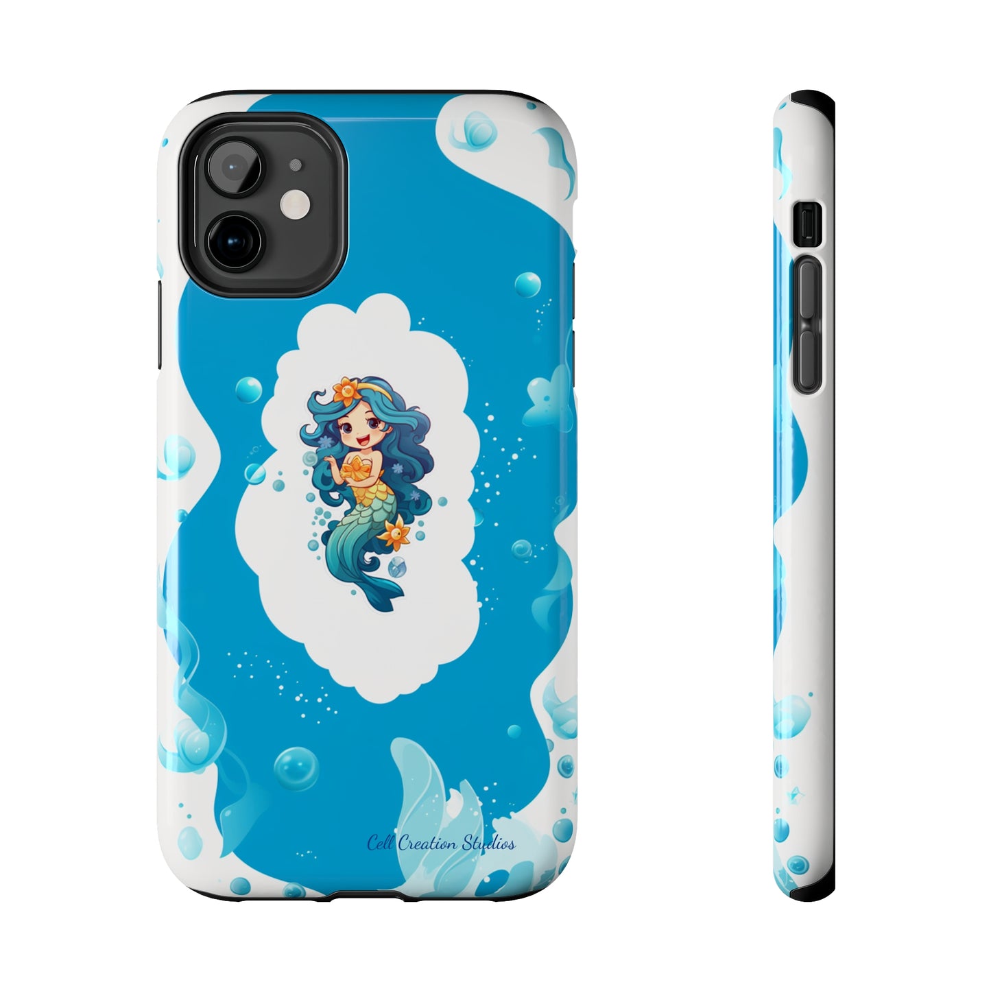 "Mermaid Elegance" -Tough iPhone Cases