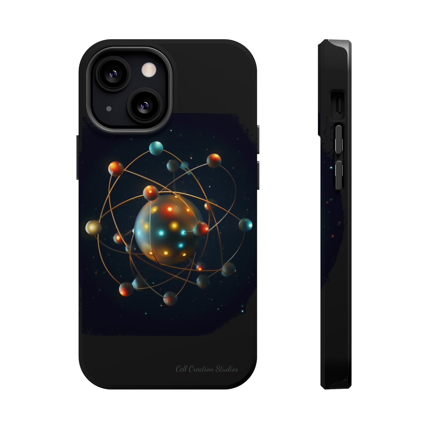 The "Atomic Elegance" Phone Case -MagSafe Tough Cases