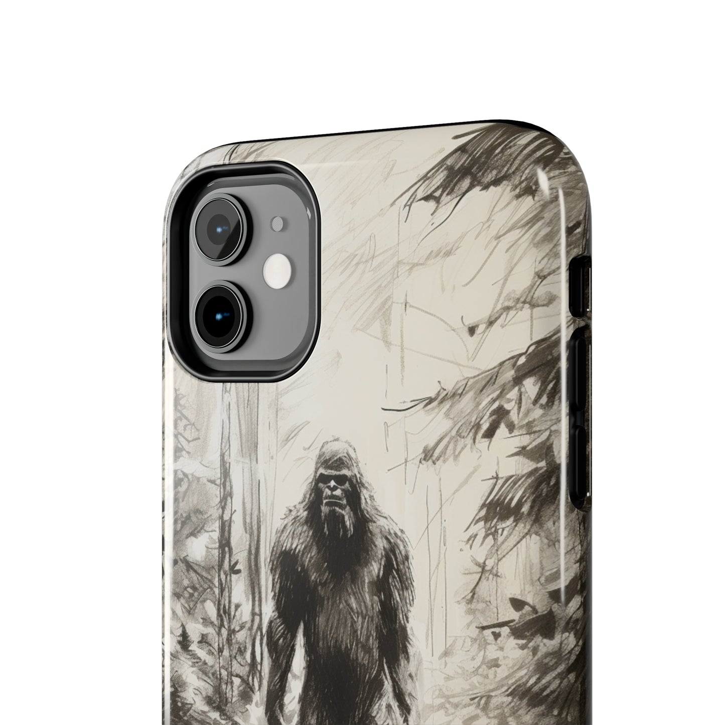 "Bigfoot in the Wilderness" Cell Phone Case – Encounter Bigfoot's Mystery -Tough Phone Cases