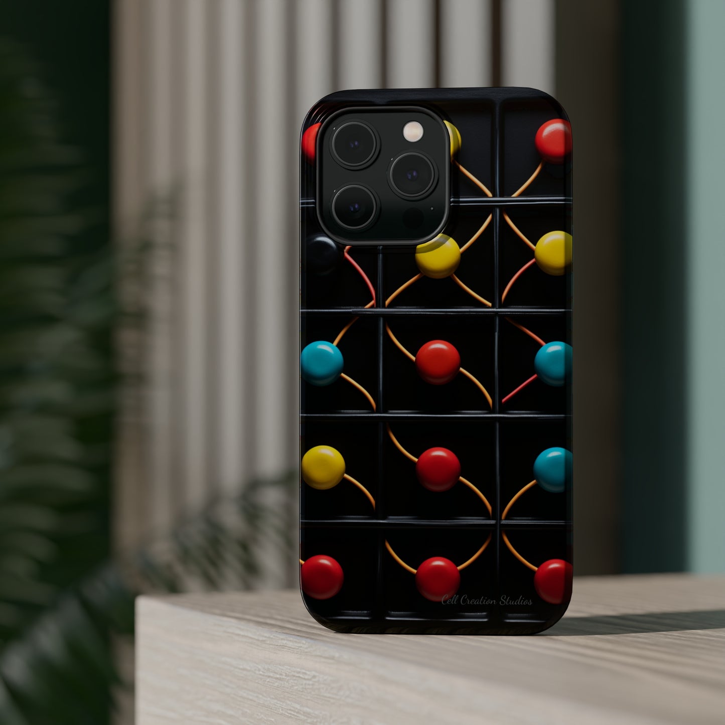 "Vibrant Spheres Fusion" -MagSafe Tough Phone Cases