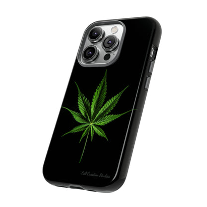 "Cannabis Chic" Marijuana Leaf Phone Case -Tough Cases