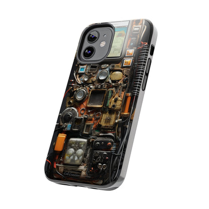 Introducing the "Tech Insight" Cell Phone Case – Explore Inner Workings with Transparent Design -Tough Phone Cases