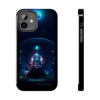 The "Cosmic Cruising Bored Alien" Phone Case-Tough Phone Cases