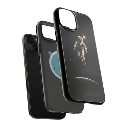 "Cosmic Explorer Astronaut" -MagSafe Tough iPhone Cases