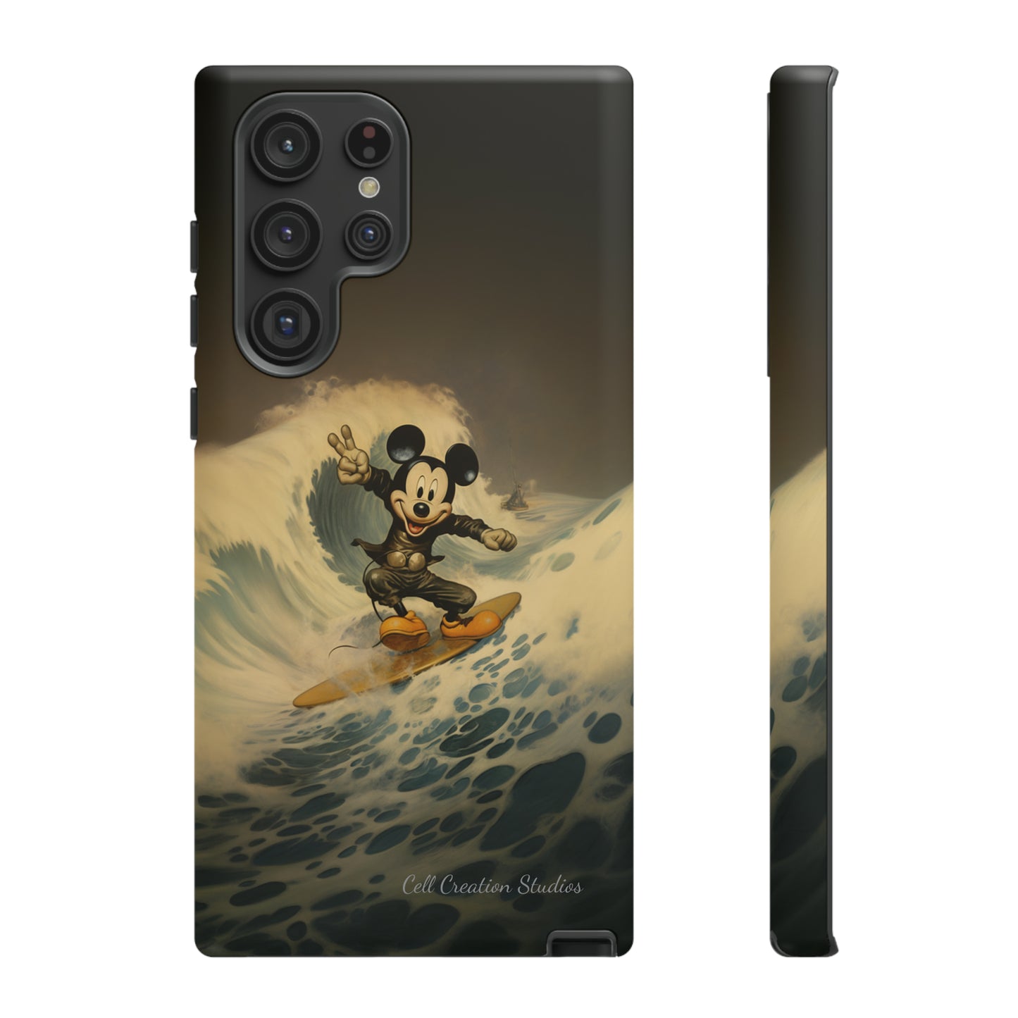 "Surf's Up Mickey" -Tough Samsung Phone Cases