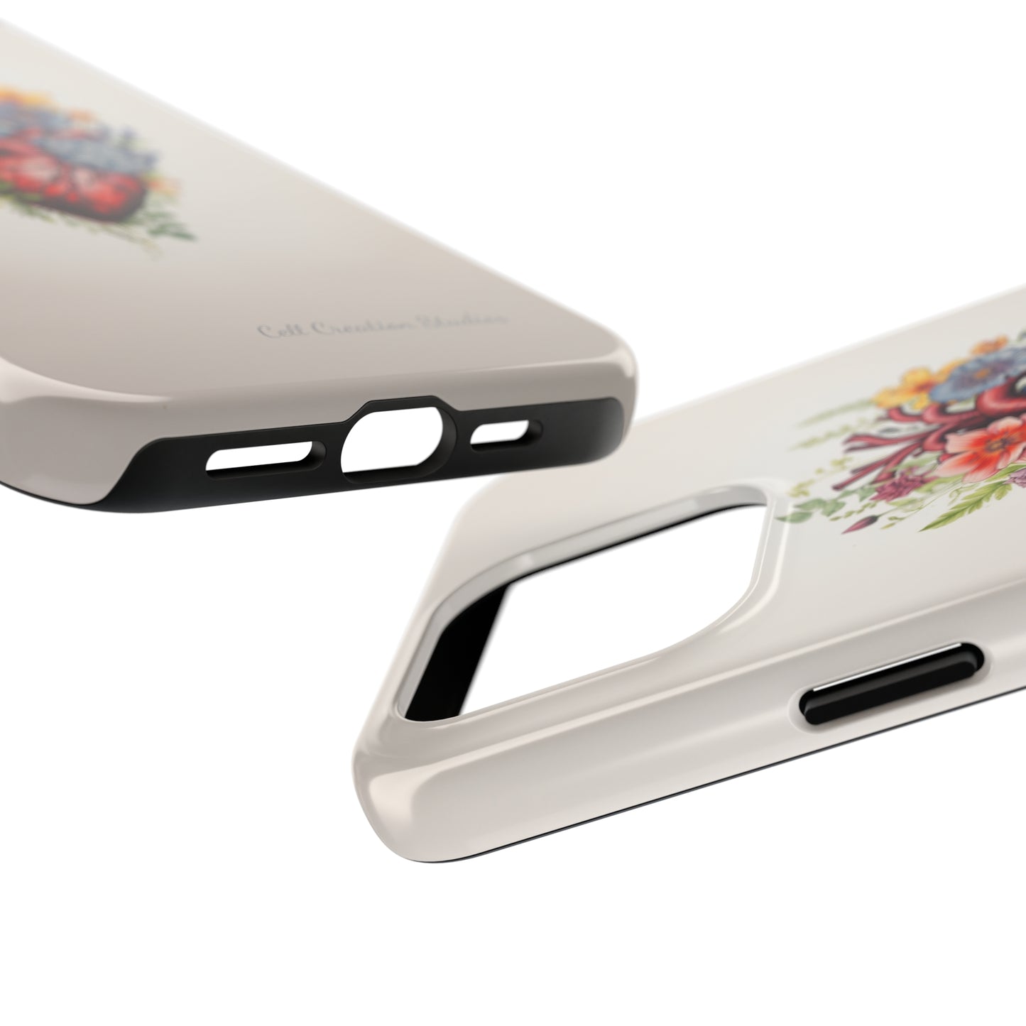 "Blooming Hearts" -Tough iPhone Cases