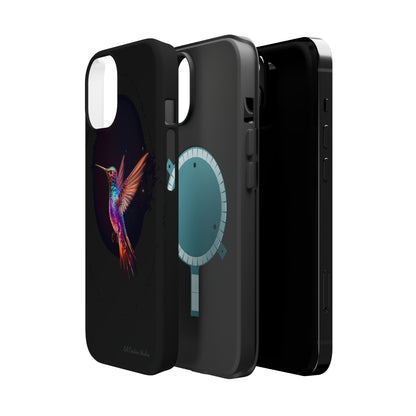 Introducing the "Enchanted Hummingbird" Cell Phone Case – Elegance Meets Nature -MagSafe Tough Cases