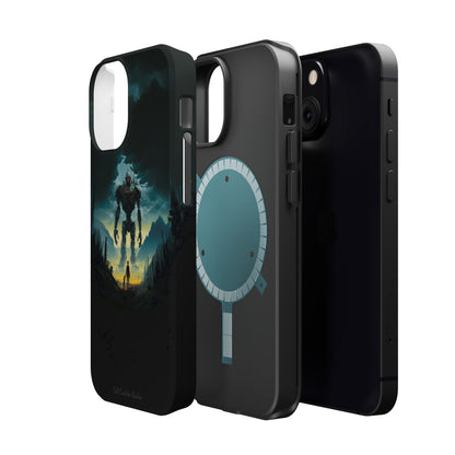 Introducing the "Rising Titan" Cell Phone Case – Witness the Astonishing Emergence of a Giant Robot! -MagSafe Tough Cases