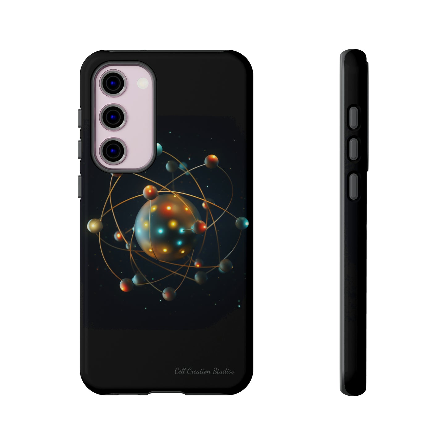 The "Atomic Elegance" Phone Case -Tough Cases