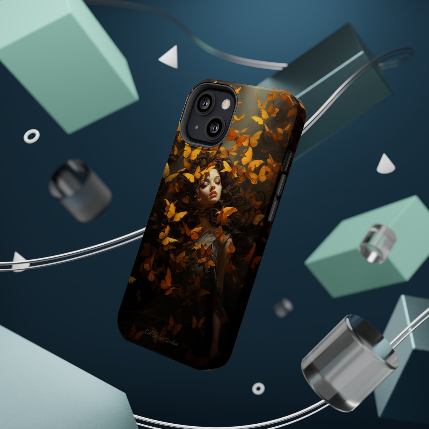 Introducing the "Butterfly Embrace" Cell Phone Case – A Fusion of Beauty and Grace -MagSafe Tough Cases