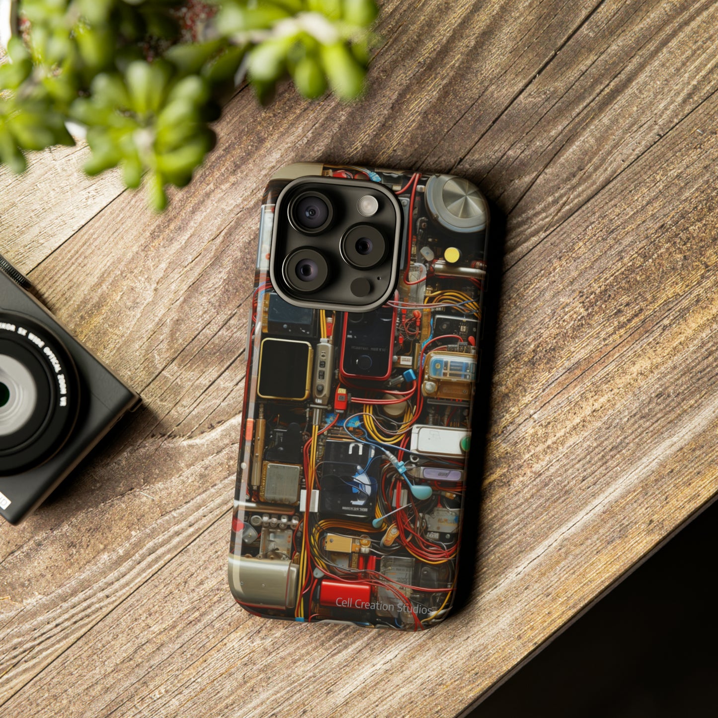 "Tech Inside Out Armor" -Tough iPhone Cases