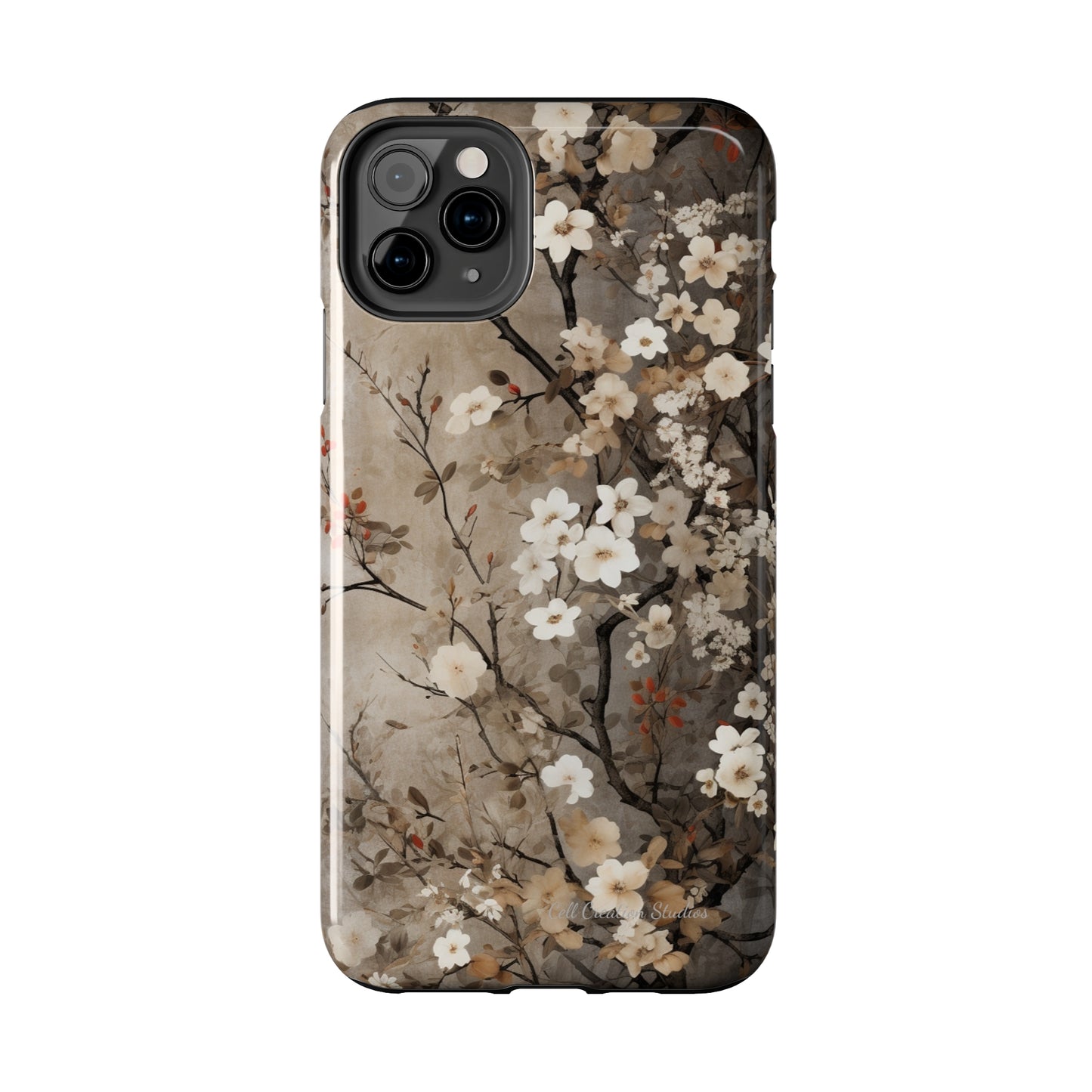 "Whimsical Blooms" -Tough iPhone Cases