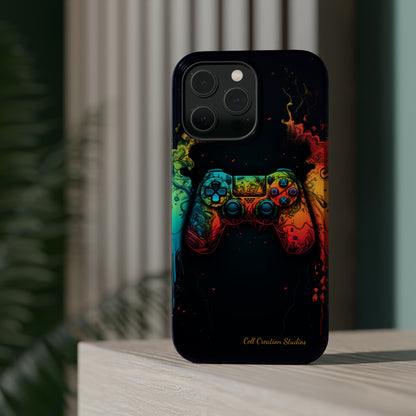 "ColorBlast Gaming" -MagSafe Tough iPhone Cases