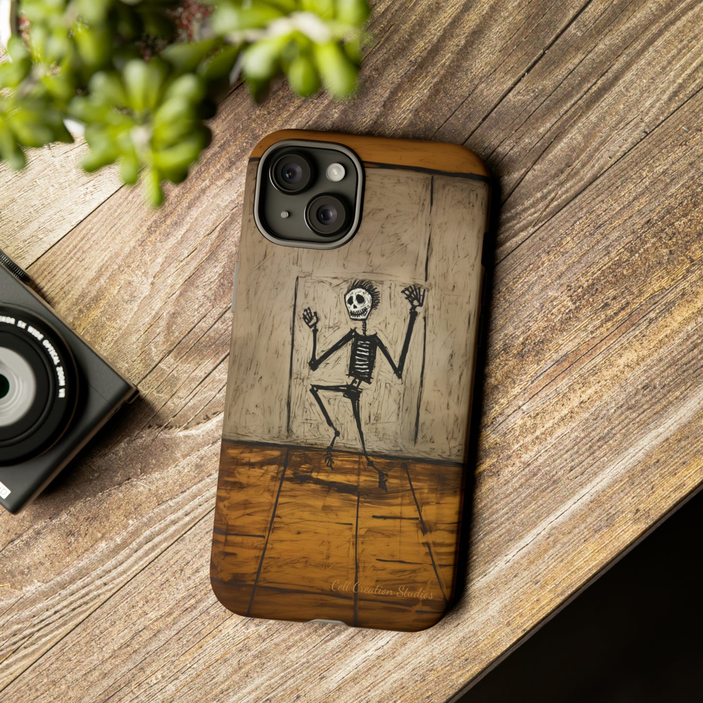 "Groovy Bones Skeleton" -Tough iPhone Cases