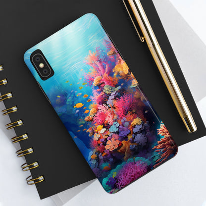 "Coral Reef Splendor" Cell Phone Case – Dive into the Vibrant Underwater World - Phone Cases