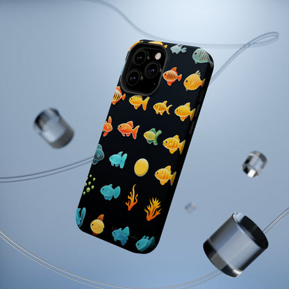 "AquaArt Fish" -MagSafe Tough Phone Cases