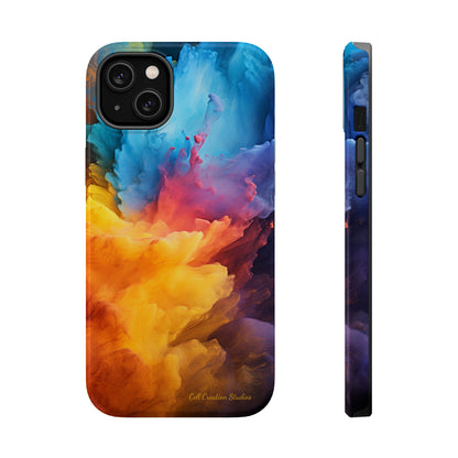 Introducing the "Colorful Spectrum" Cell Phone Case – Dive into a World of Vibrant Hues -MagSafe Tough Cases