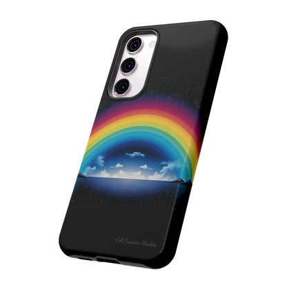 "Vibrant Skies: Rainbow Sunset" Cell Phone Case -Tough Cases