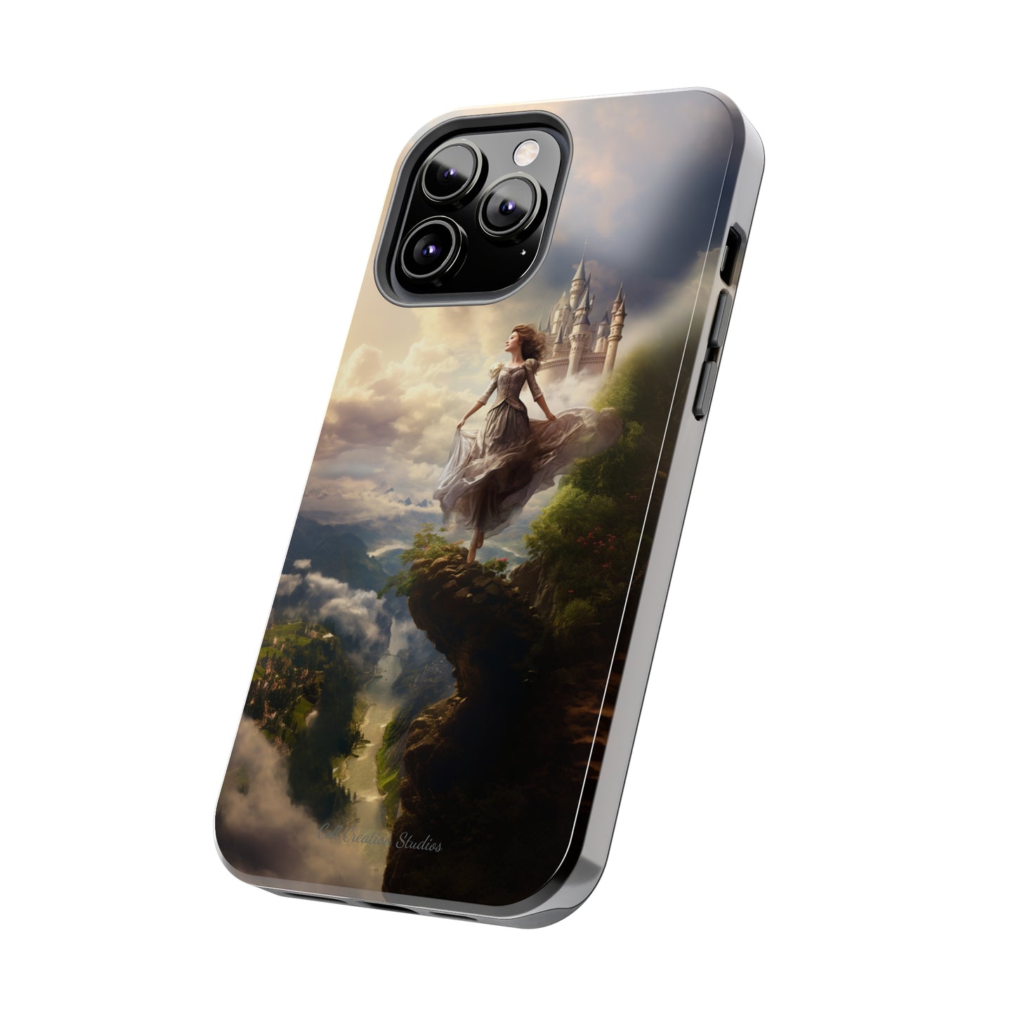 Introducing the "Enchanted Castle Discovery" Cell Phone Case – Uncover the Magic of The Castle On The Hilltop-Tough Phone Cases