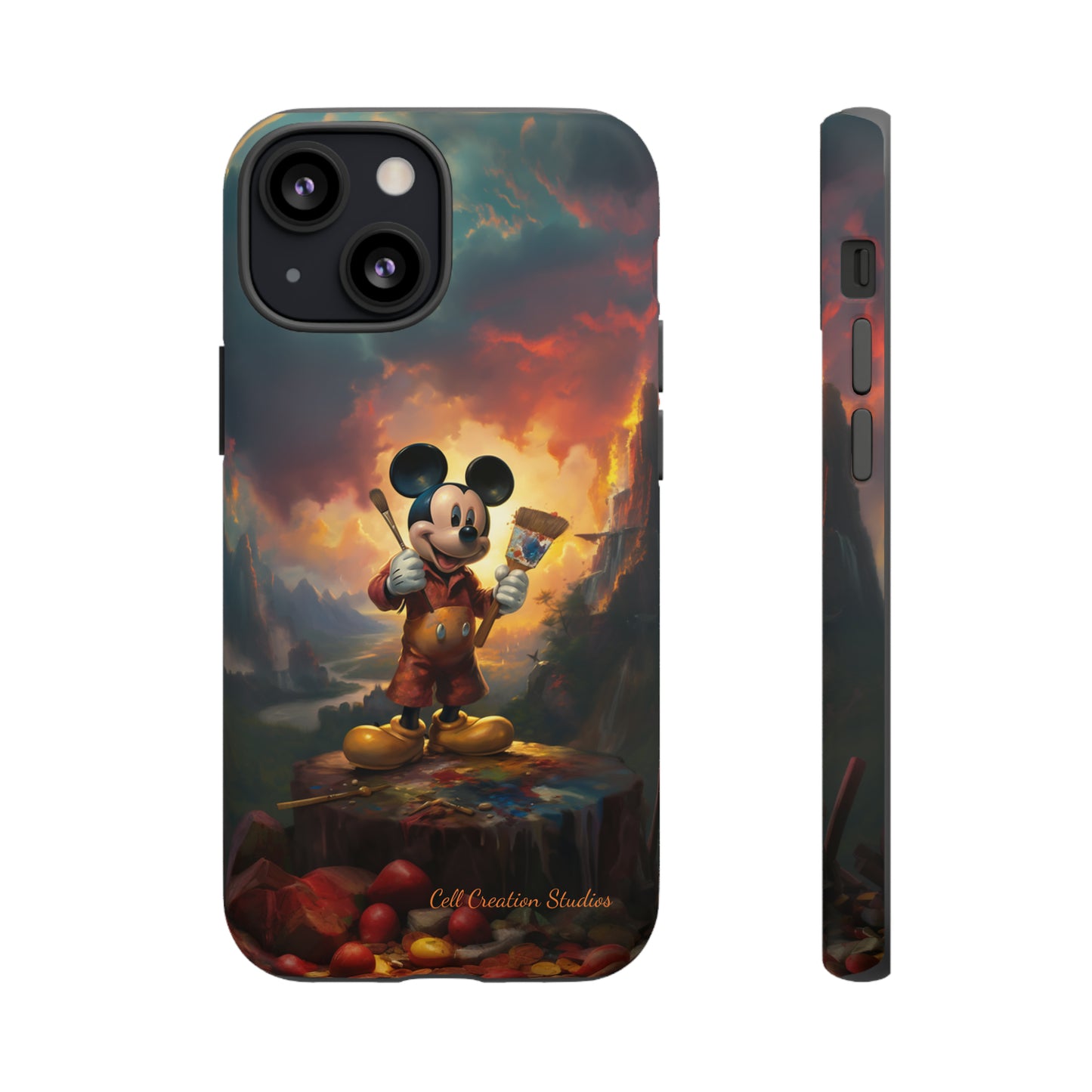 "Artist Mickey" -Tough iPhone Cases