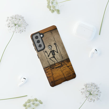 "Groovy Bones Skeleton" -Tough Samsung Phone Cases