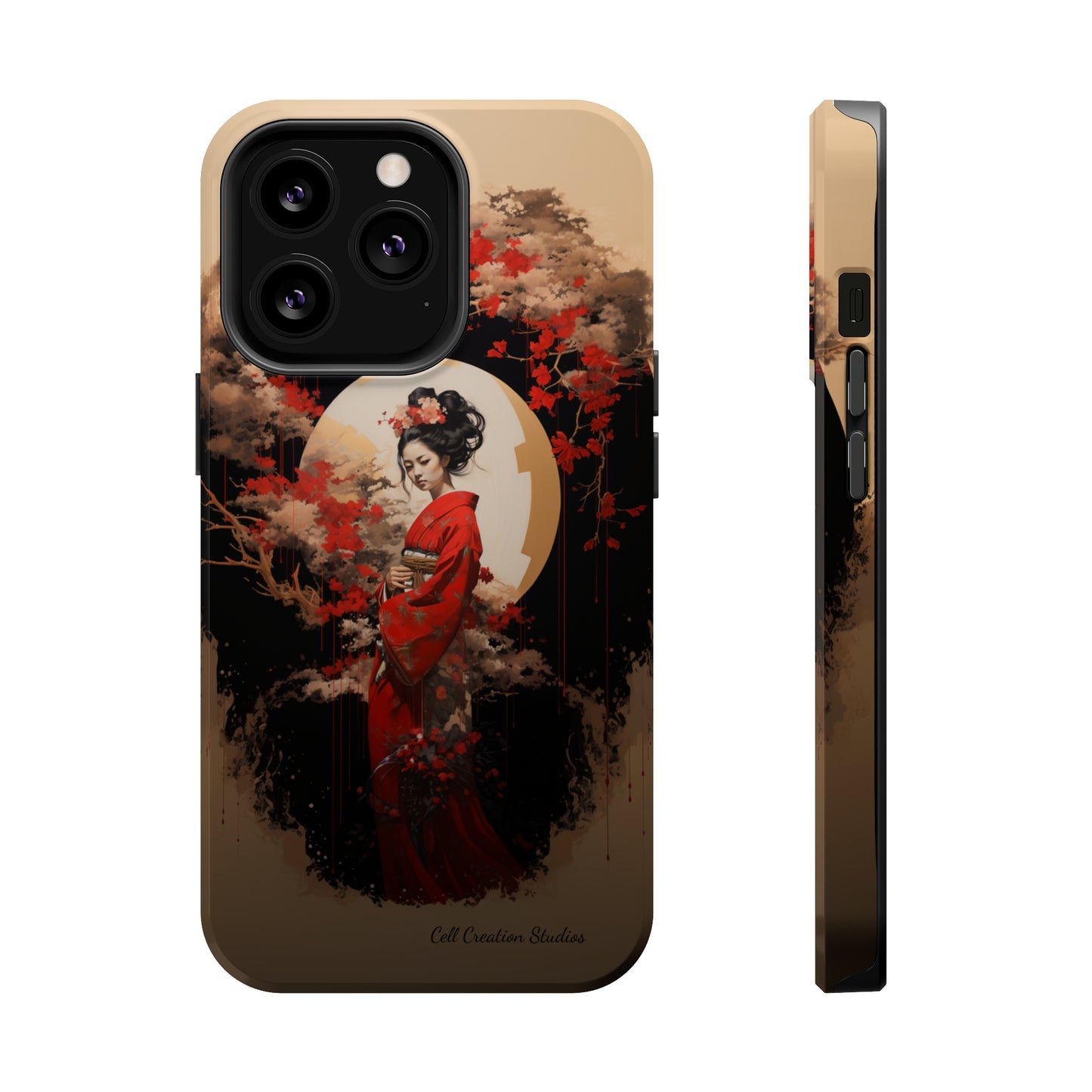 "Japanese Geisha Art" Phone Case -MagSafe Tough Cases