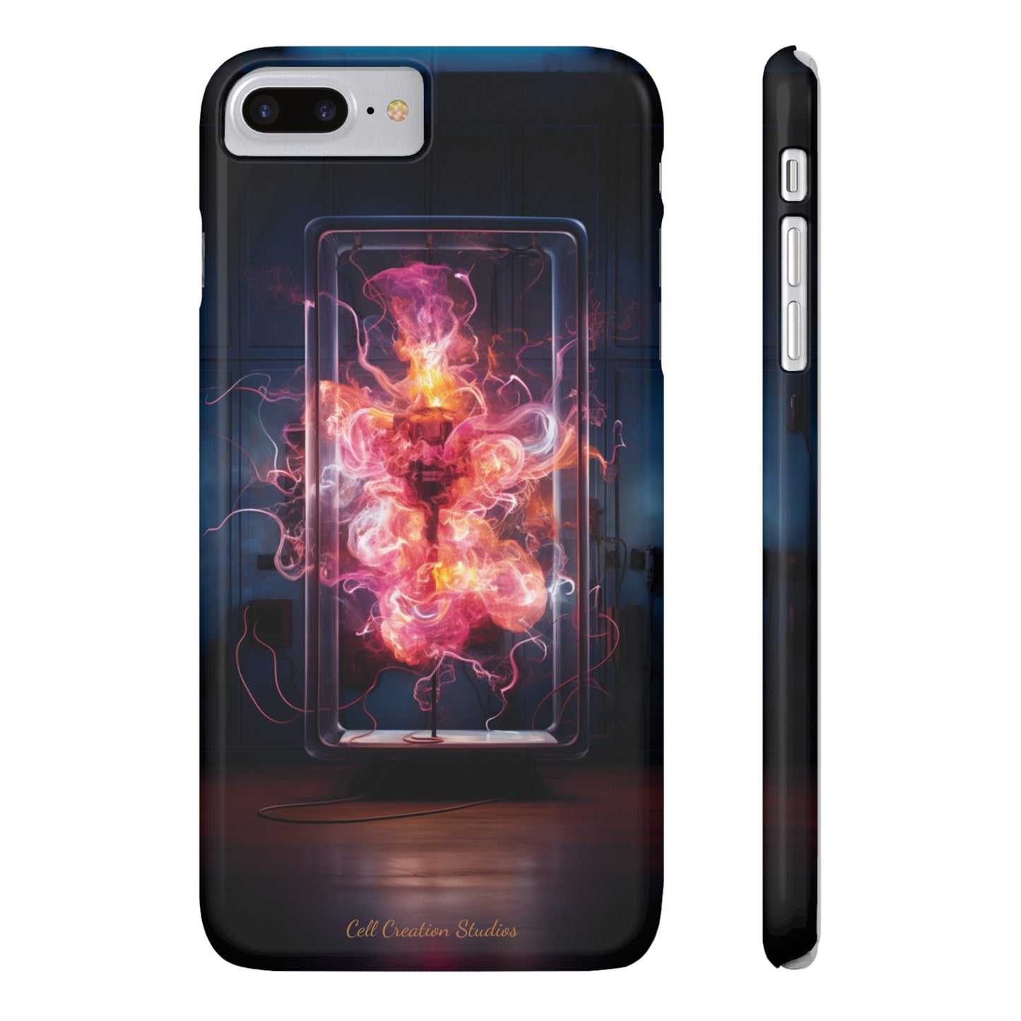 Introducing the "Ethereal Ember" Cell Phone Case – Capturing the Essence of Mystery -Slim Phone Cases