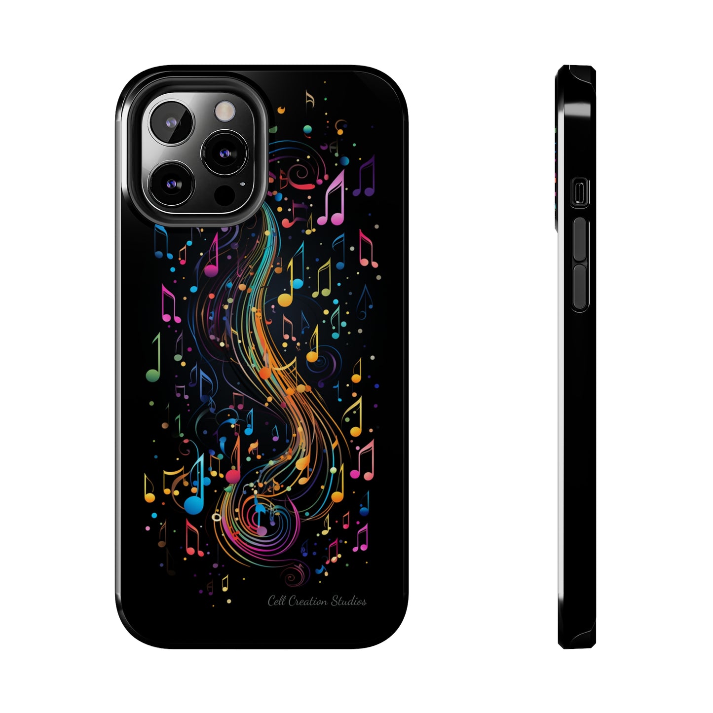 Elevate Your Style and Passion for Music with Our "Harmonious Notes" Cell Phone Case -Tough Phone Cases