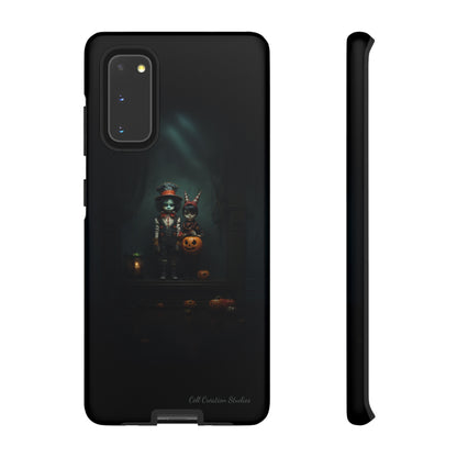 Introducing the "Haunted Halloween Kids" Cell Phone Case – A Glimpse into Spooky Wonder -Tough Cases