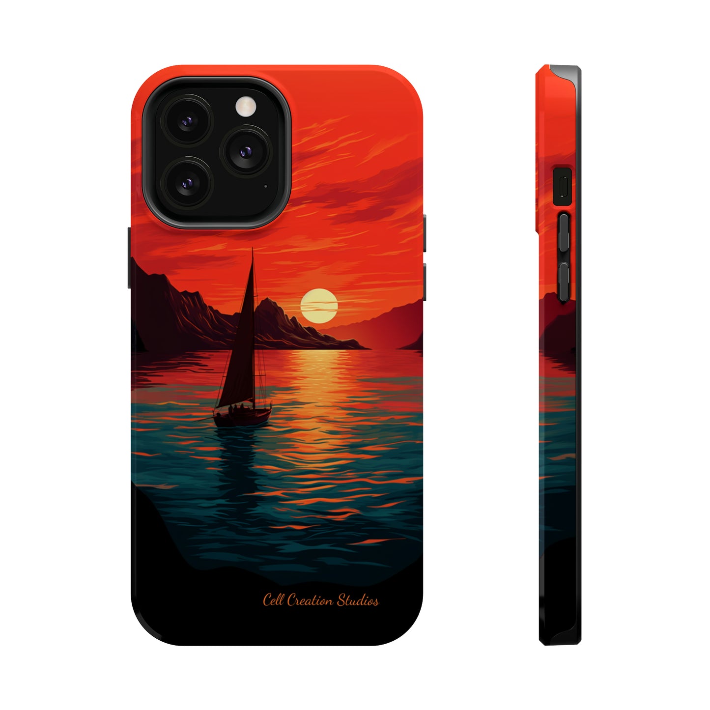 "Serenity at Sunset" -MagSafe Tough iPhone Cases