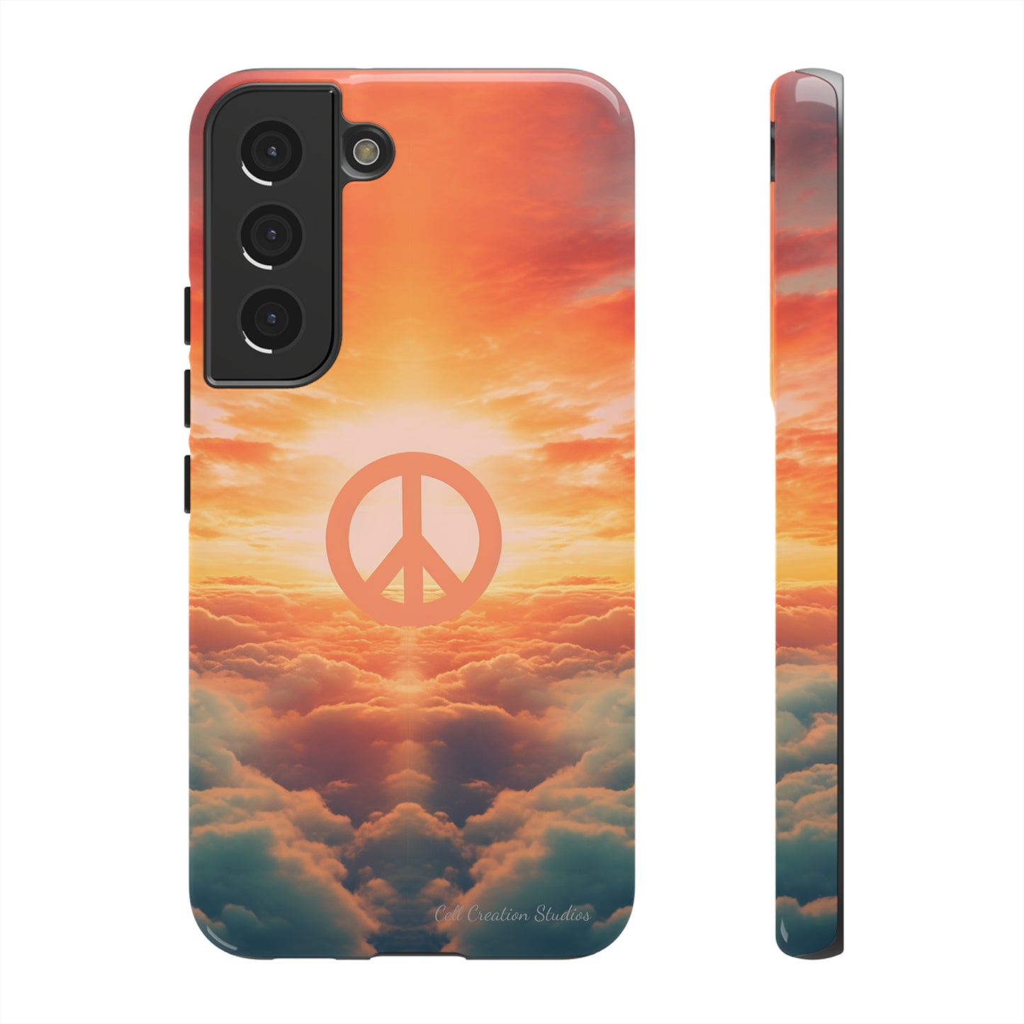 Introducing the "Sky Peace" Cell Phone Case – Carry Tranquility in Your Pocket -Tough Cases