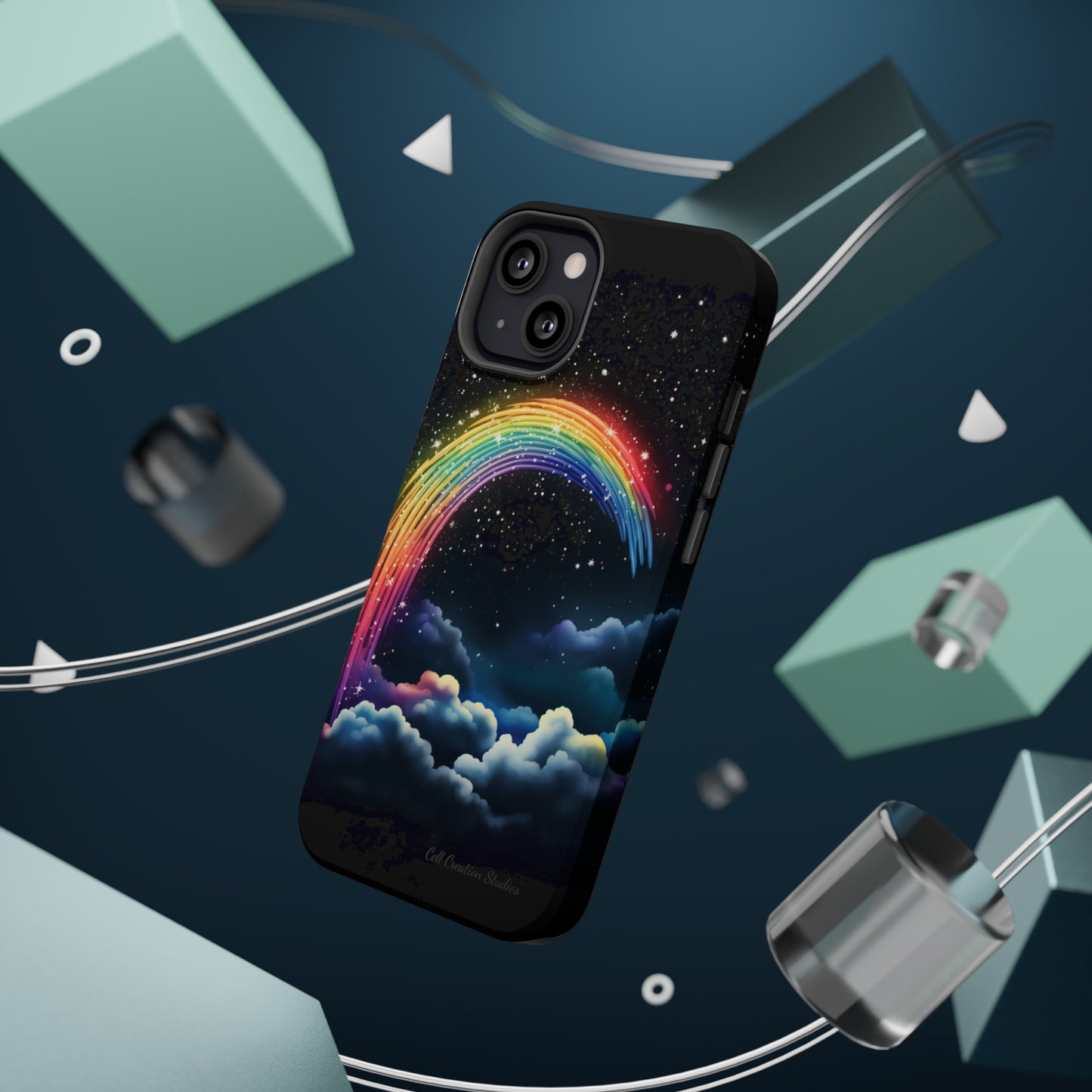 "Starry Night Rainbow" Cell Phone Case -MagSafe Tough Cases