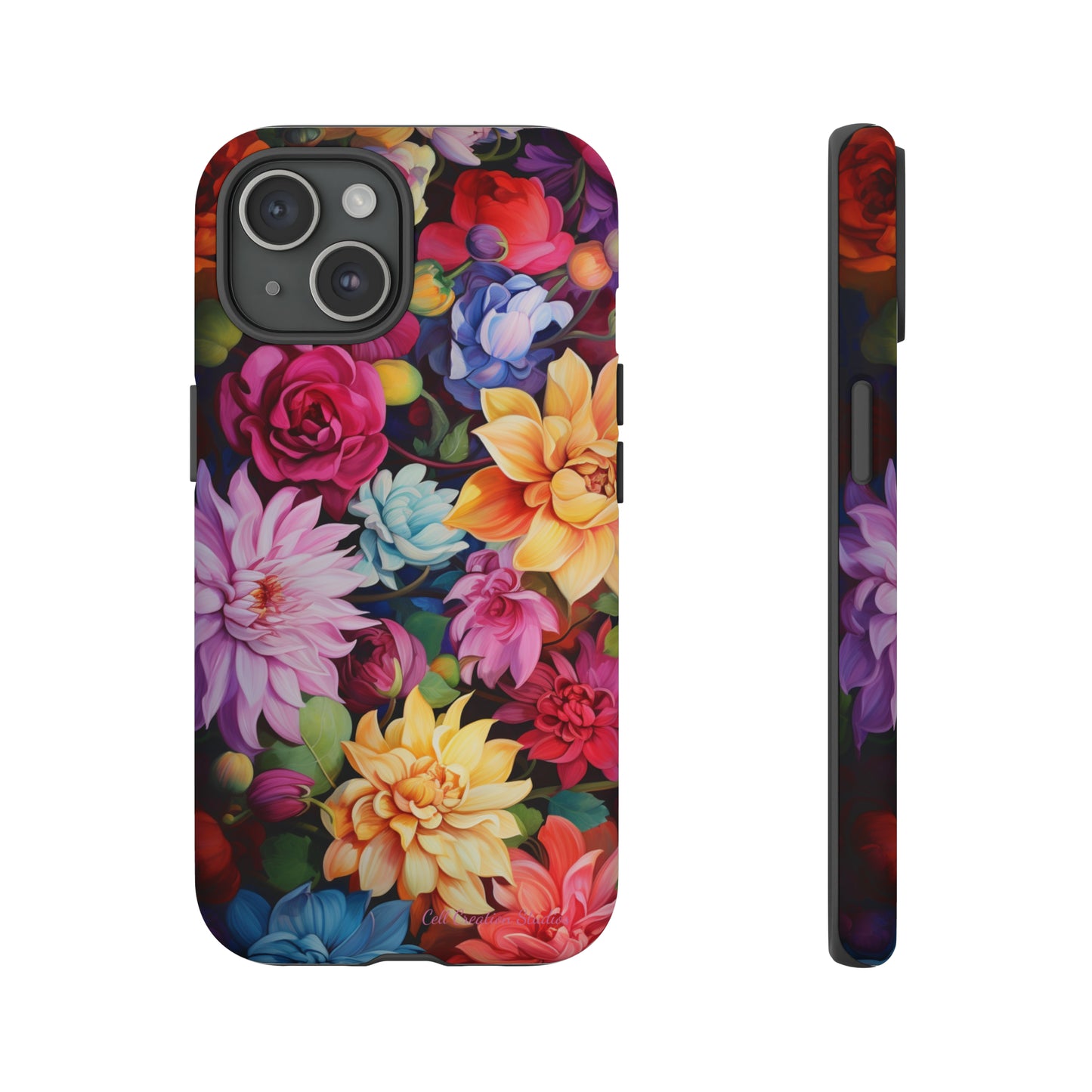 Introducing the "Blossom Beauty" Cell Phone Case – Elevate Your Style with Floral Charm -Tough Cases