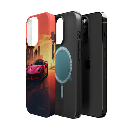 "Sunset Boulevard Ferrari Edition" -MagSafe Tough iPhone Cases