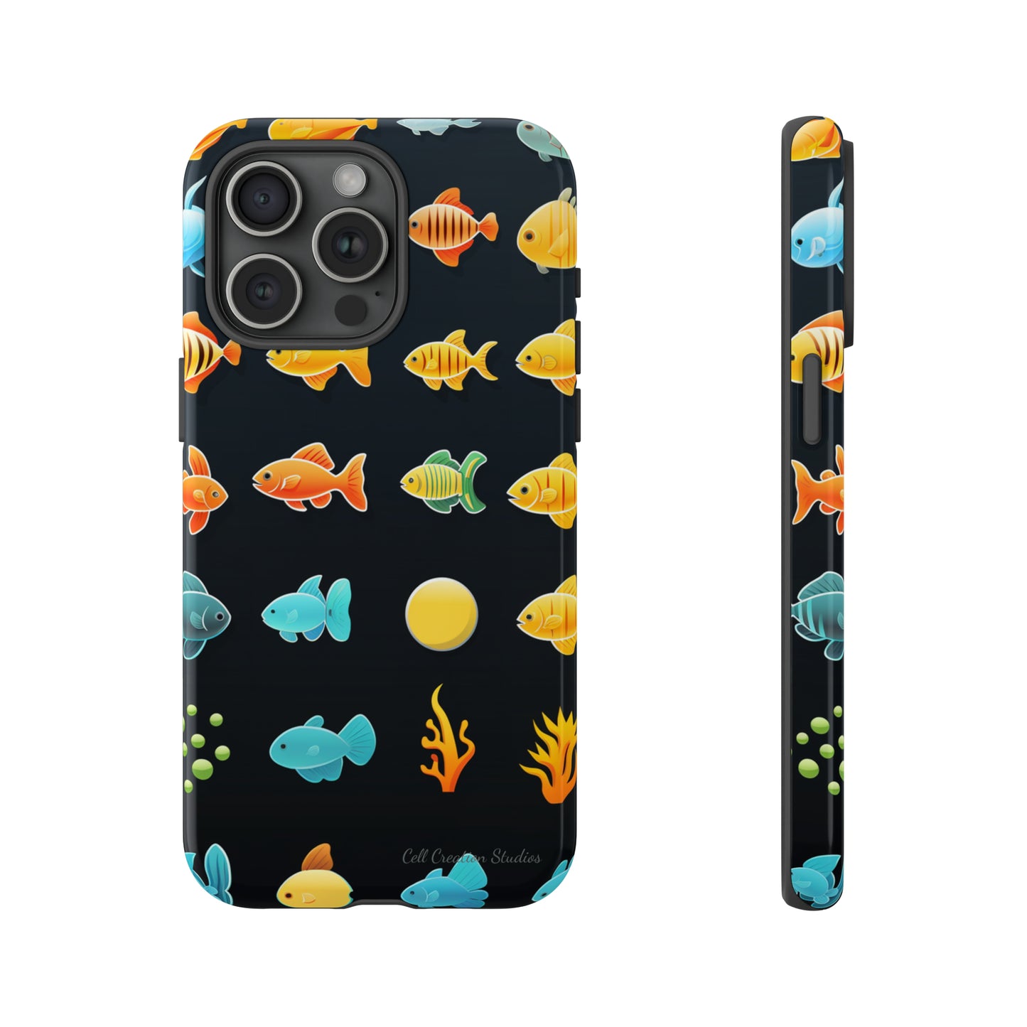 "AquaArt Fish" -Tough Phone Cases