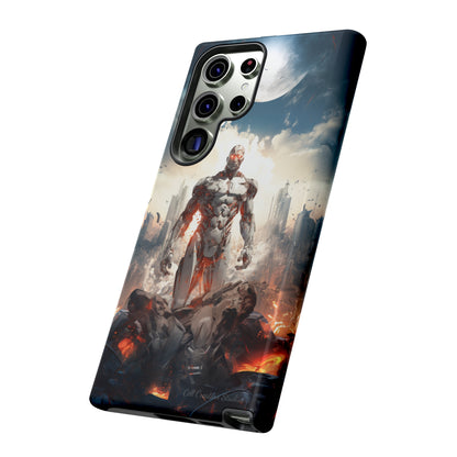 Introducing the "Cyber Guardian" Cell Phone Case – Embrace Futuristic Heroism -Tough Cases