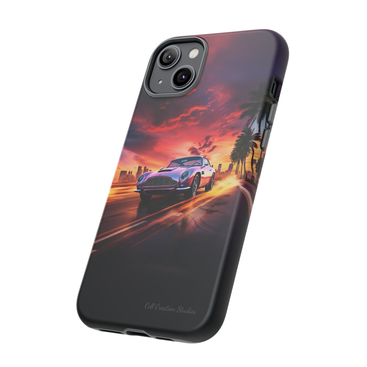 "Silver Aston Martin Racing" -Tough iPhone Cases