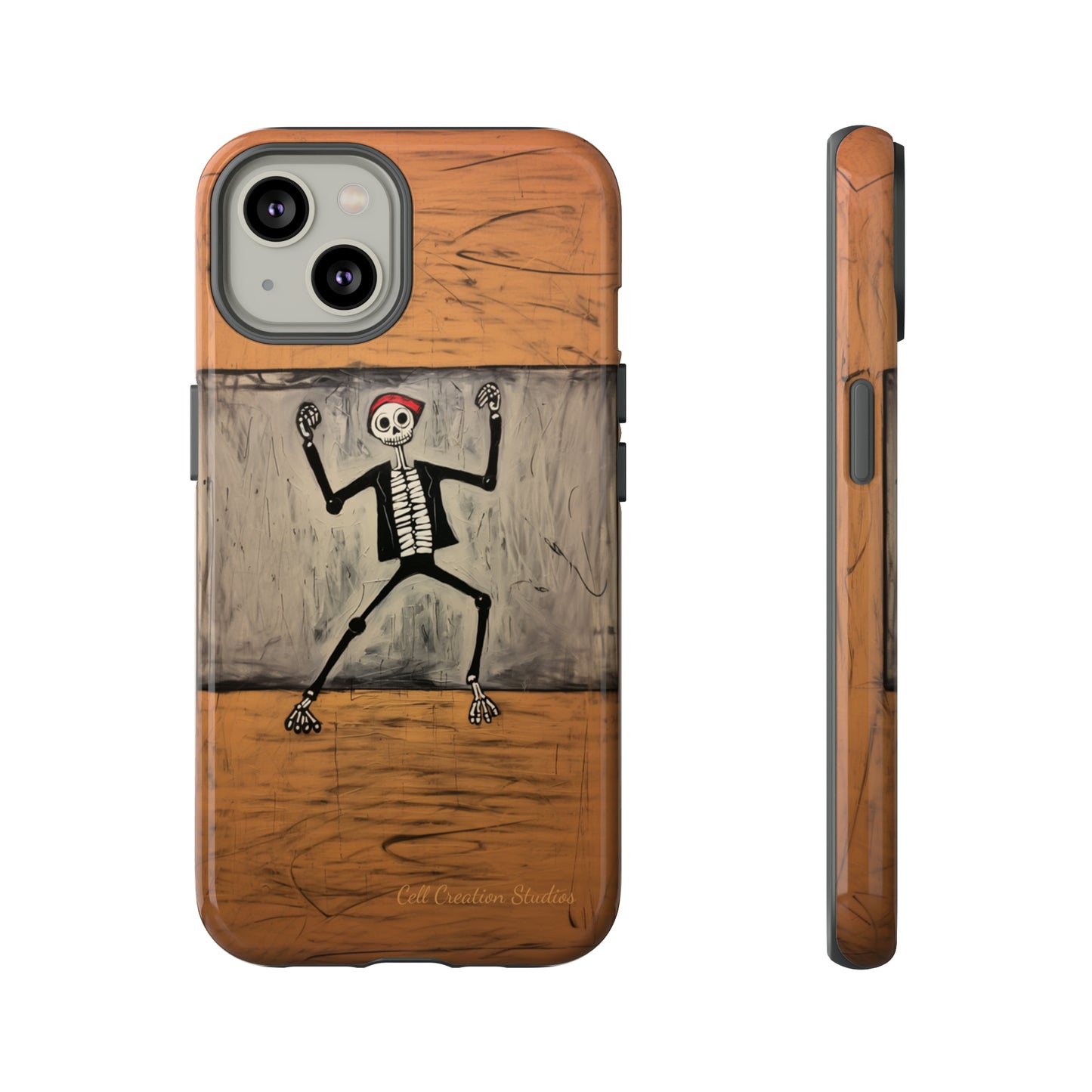 "Dance of the Skeletal Muse" -Tough iPhone Cases