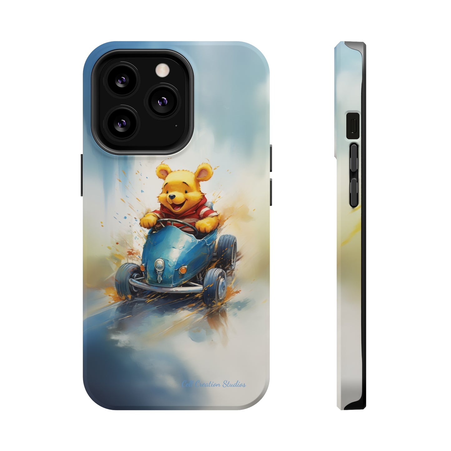 "Winnie-the-Pooh's Race Day" Phone Case -MagSafe Tough Cases