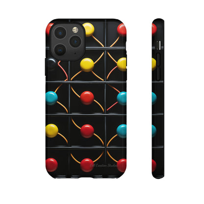 "Vibrant Spheres Fusion" -Tough Phone Cases